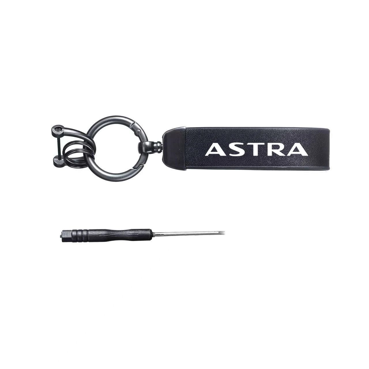 ASTRA  style motorcycle carbon fiber leather and luxury suede keychains, horseshoe buckles, and jewelry buckles