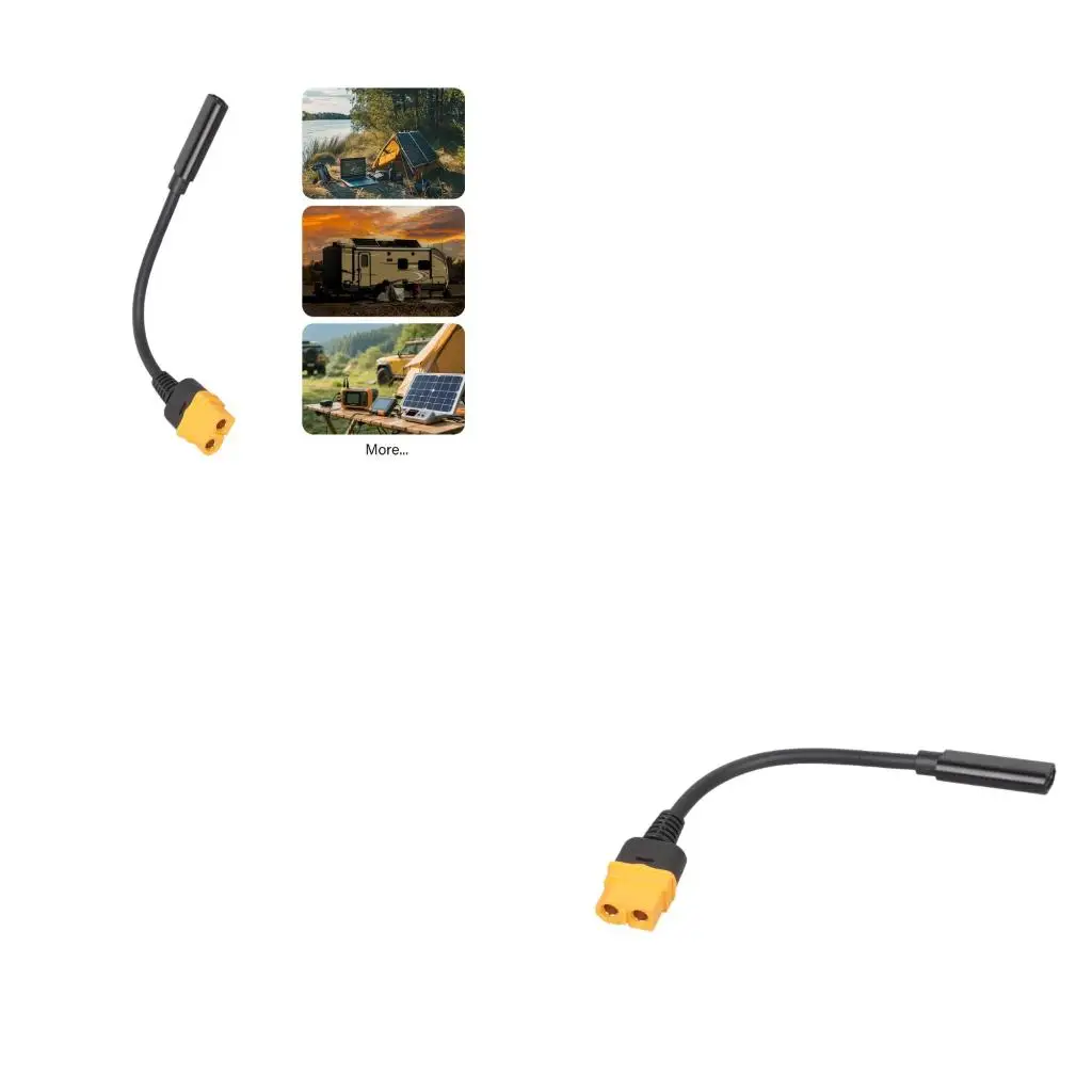 4XFC Highly Power USB C To XT60 Female Converters Cable 100W For Batteries And Energy Storage