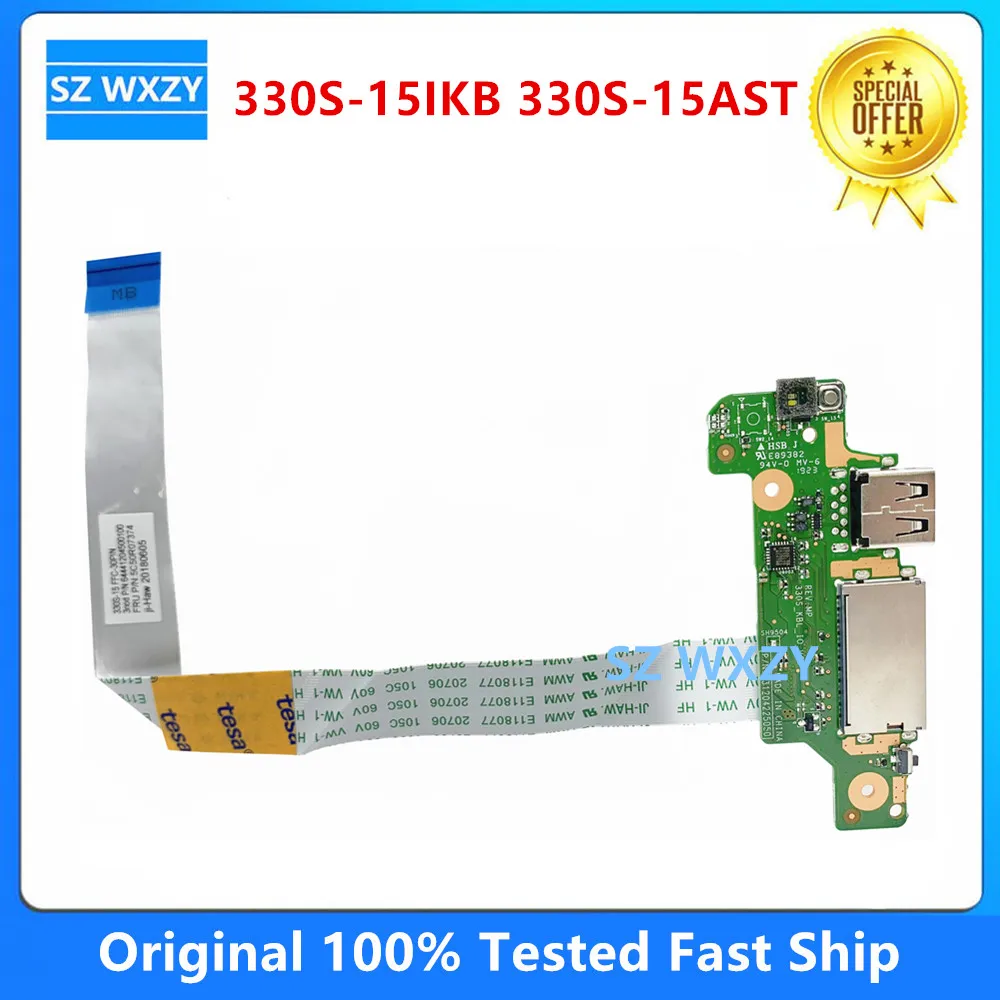 Neu für Lenovo Ideapad 330s-15ikb 330s-15ast USB Power Board pk343003g00 431204225050 330s _ kbl_io _ v06 5 c50r07374 100% getestet