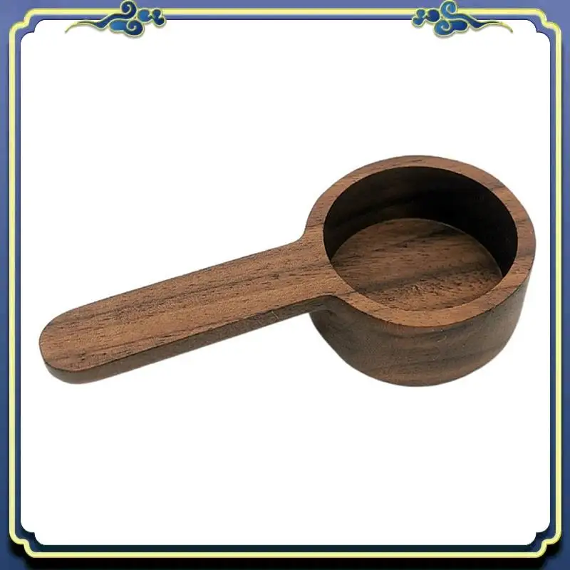 Latest 2PCS Home Wooden Measuring Spoon Set Kitchen Measuring Spoons Tea Coffee Scoop Sugar Spice Measure Spoon Measuring Tools view 4