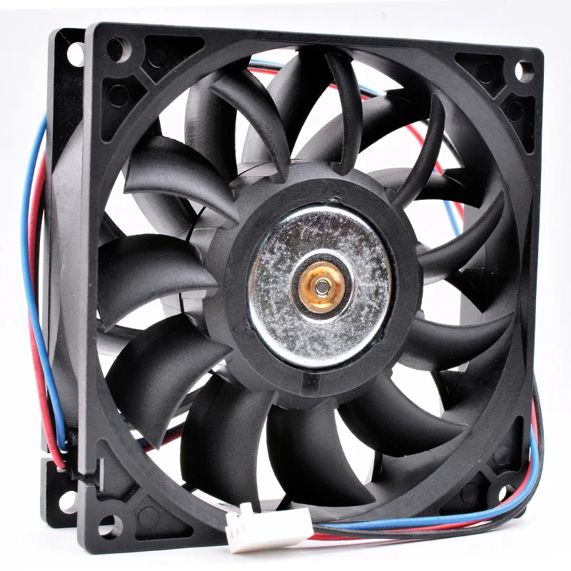 Ventilador de refrigeração do computador ffb0912vh, 9cm, 92mm, 92x92x25mm, dc12v, 0.90a, 3 linhas