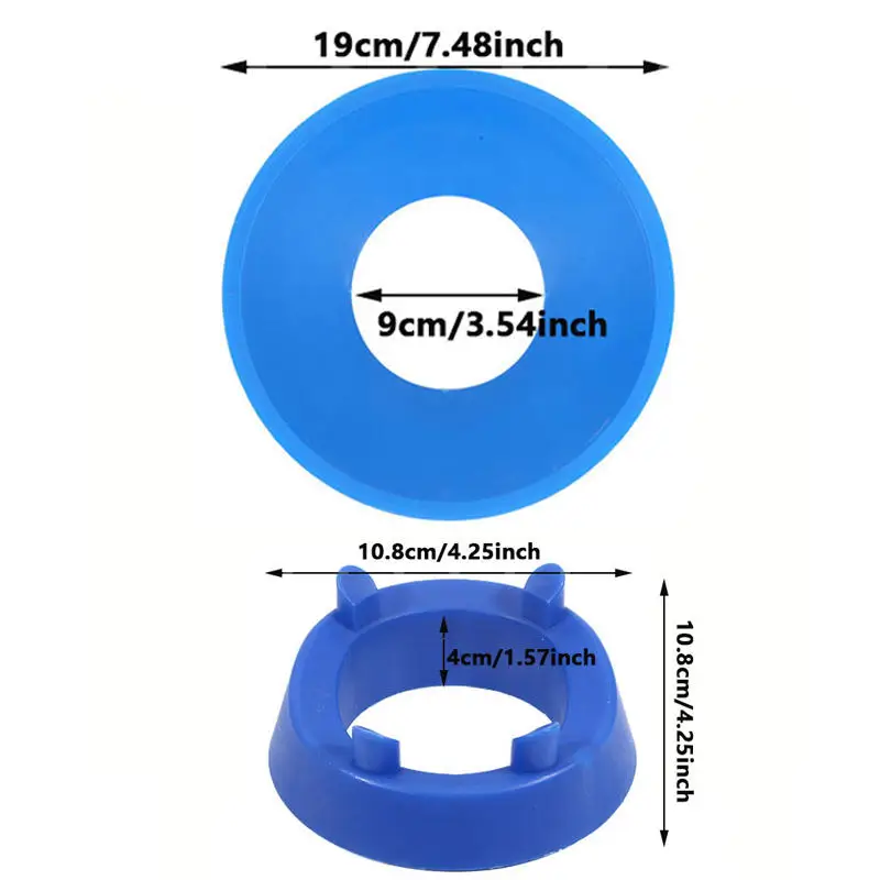 Ball Holder Volleyball Basketball Logo Disc Thickened Large Mouth Football Training Obstacles Ball Storage Base and Display Rack