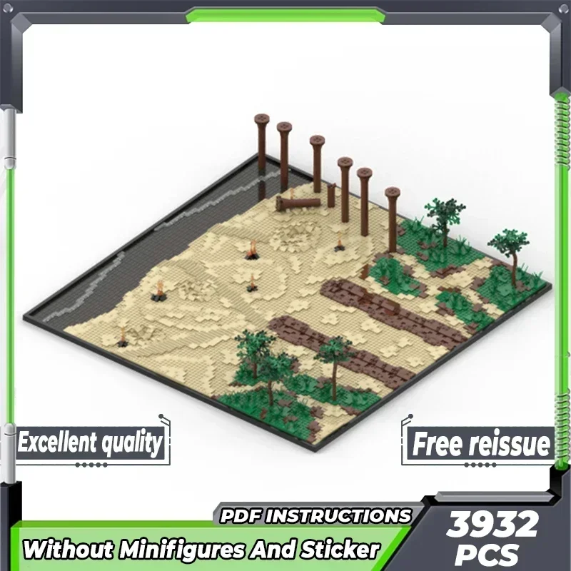 

Star Movie Model Moc Building Bricks Beach Revenge Battle Technology Modular Blocks Gifts Christmas Toys DIY Sets Assembly