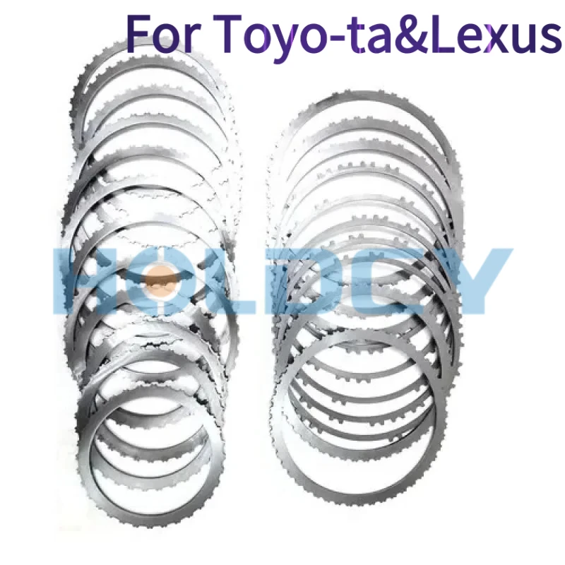 HOLDCY UA80E UA80F 8‑Speed Auto Gearbox Clutch Steel Plates Set Transmission Rebuild Components For To-yota&Lexus