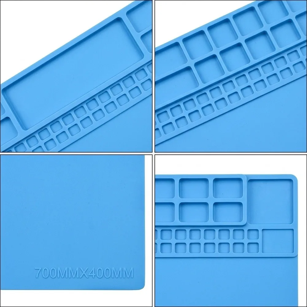 70x40cm for static Silicone Repair Mat for Soldering Station Heat Resistant for Motherboard and Component Repairs