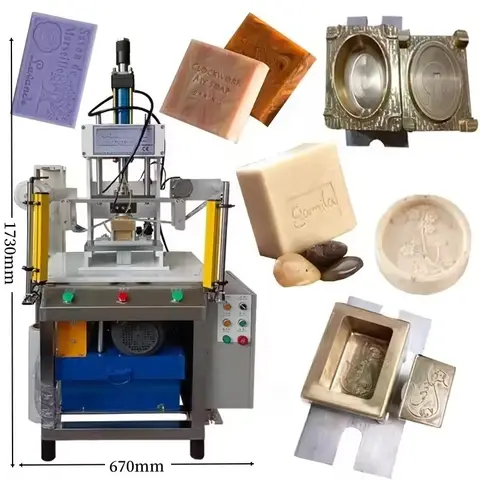 Automatic Small Soap Stamper Moulding Machine Production Line Customize Logo Toilet Soap Making Machine
