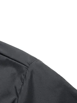 Men's Milano Italia Lightweight Hooded Windbreaker Jacket, Full Zip Up Waterproof Casual Outdoor Sports Coat with Zipper Pockets 5