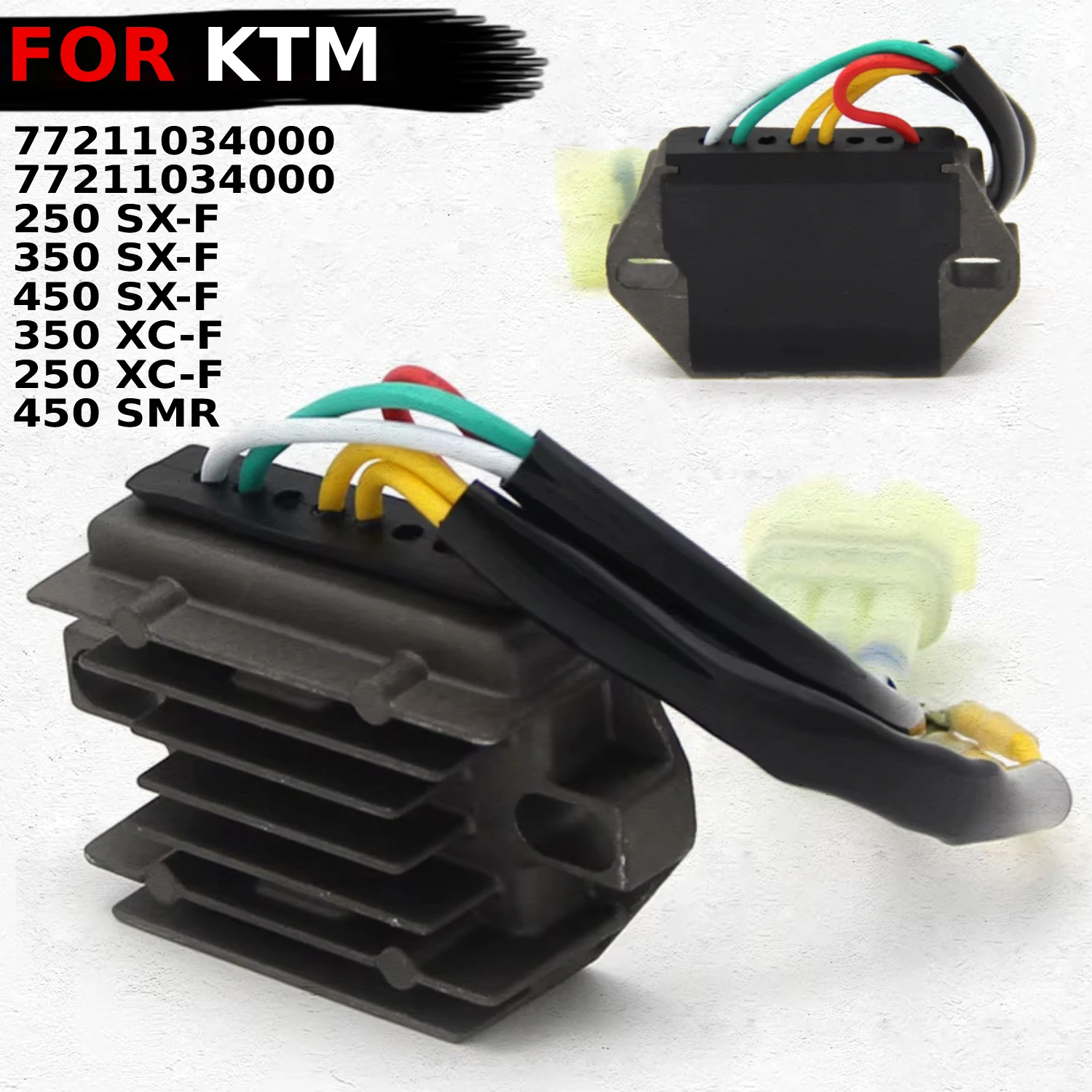

OEM:77211034000 Motorcycle 12V Voltage Regulator Rectifier Parts For KTM 250 SX-F FACTORY EDITION 350 XC-F 350 SX-F 250 XC-F
