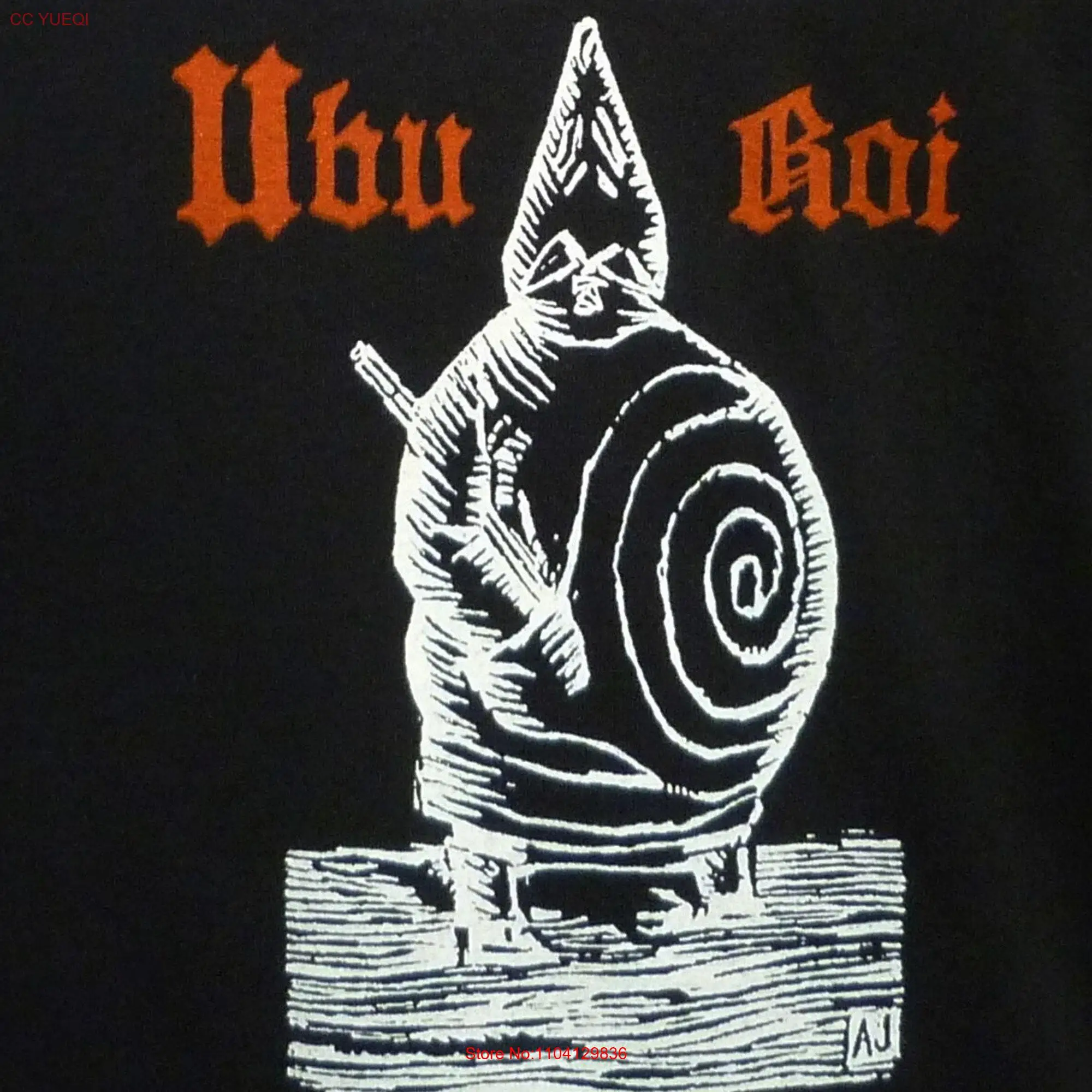 UBU ROI Alfred Jarry T Shirt long or short sleeves