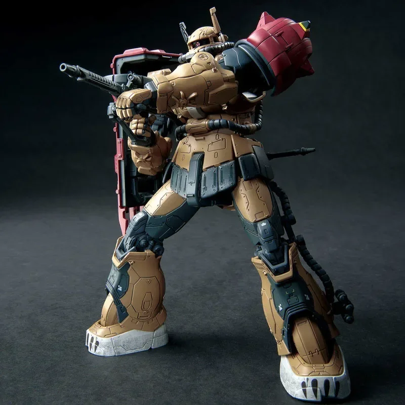 Bandai HG MS-06F ZAKU II RX-78G E GUNDAM EX Anime Requiem for Revenge Action Figures Garage Kit Assembly Model Movable Toy Gifts