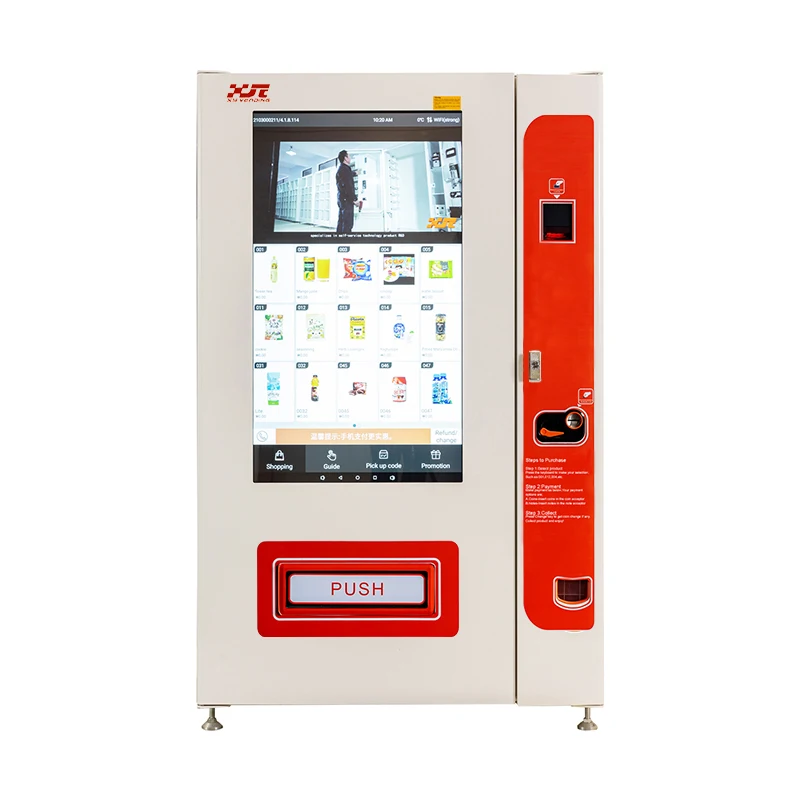 2023 Cheap Automatic Dispenser Cold Drinks Vending Machine Touch Screen