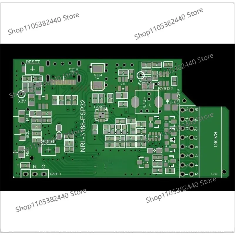 For M3188 ESP32 Development Board, No Program
