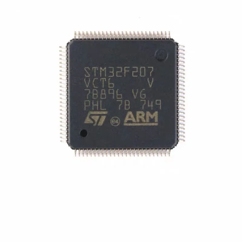 New Original STM32F205VFT6 STM32F205VGT6 STM32F207VCT6 STM32F207VET6 STM32F207VFT6 STM32F207VGT6 STM32F207IGH6 STM32F205RBT7