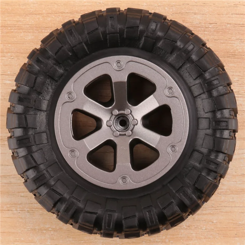 B49B-4Pcs 73 مللي متر الإطارات الإطارات عجلة ل WPL C14 C24 B24 B36 MN D90 MN-90 MN99S FY003 FY004 RC ترقية أجزاء السيارة الملحقات