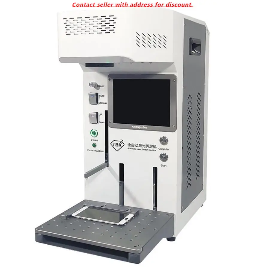 

Lcd Laser Repair Machine Laser Separating Engraving Machine For IPhoneX XS Max 8 8+ Back Cover Glass Frame Separating Engraving