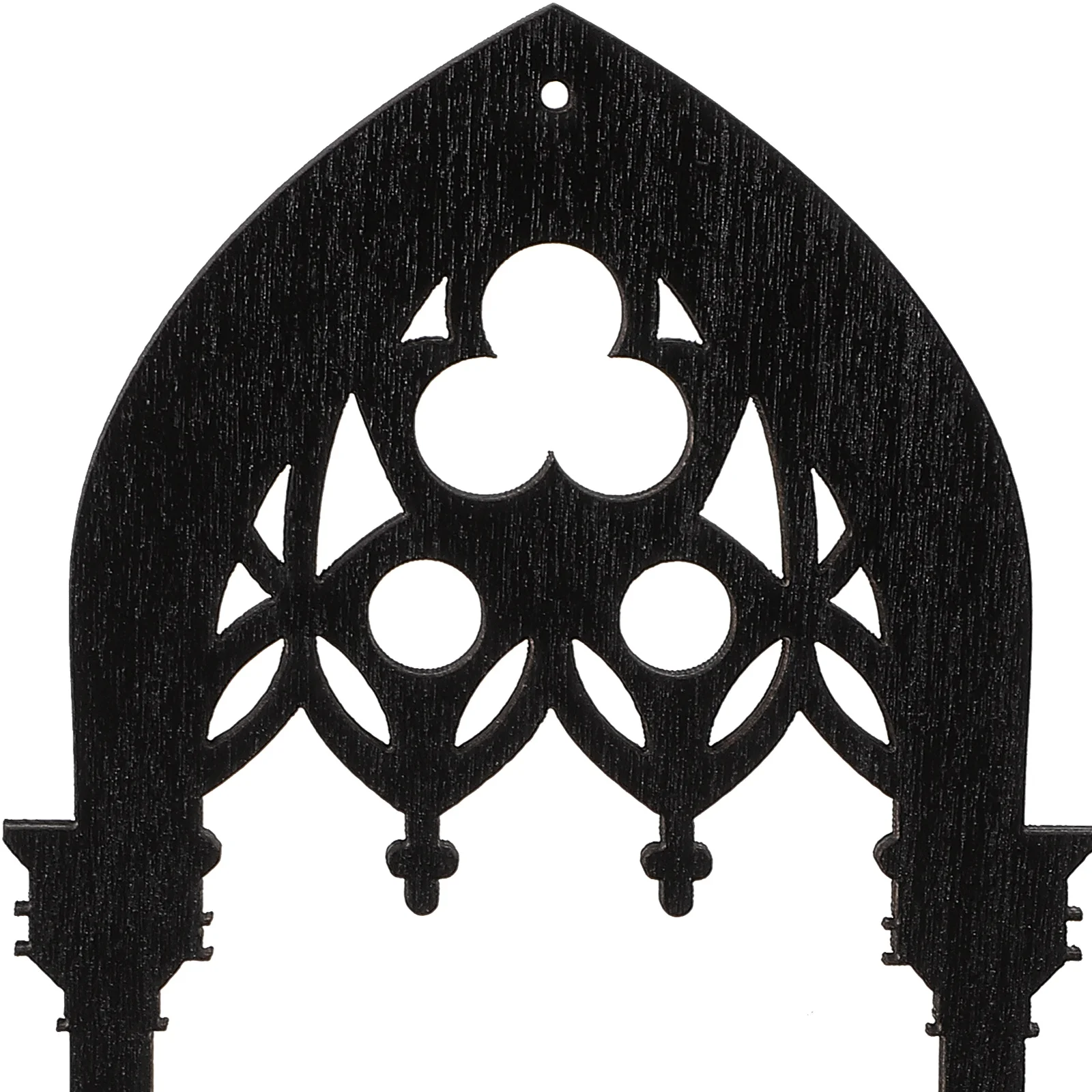 

1 Pair Gothic Holder Black Vintage Table Centerpiece Decorative Stand For Home Bar Church Desktop Party Decor