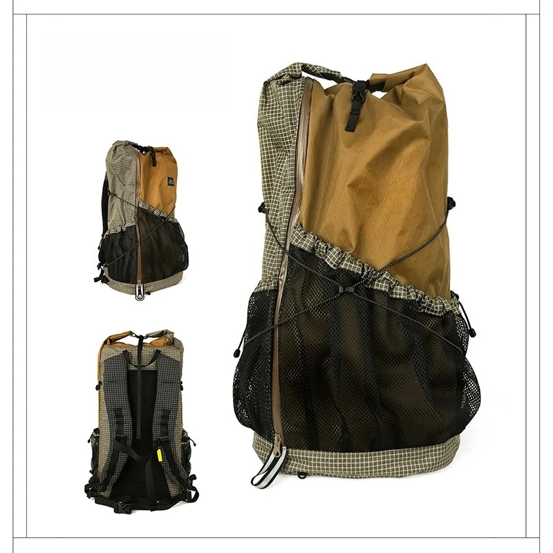 Lightweight outdoor backpack, mountain ultra-light leisure hiking mountaineering bag