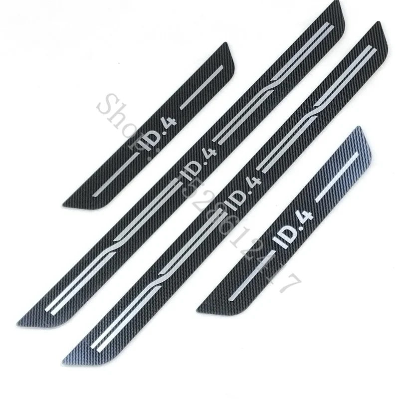 for Volkswagen ID.4 crozz VW ID4 2020 2021 2022 2023 Door Sill Scuff Plate Kick Guard Pedal Threshold Step Protector Stainless
