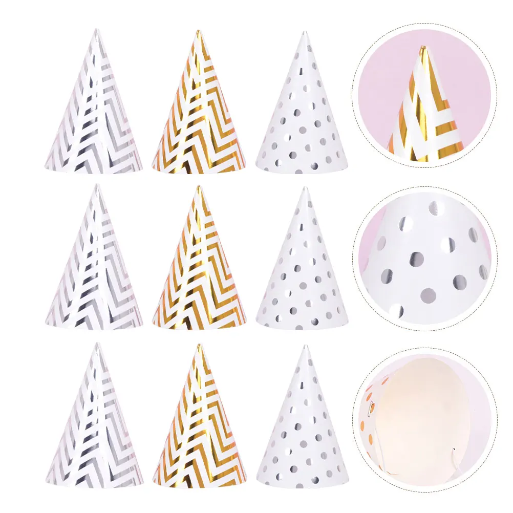 

20 Pcs Party Hat Birthday Prop for Kids Has Hats Children Celebration Clothing Babies Headwear