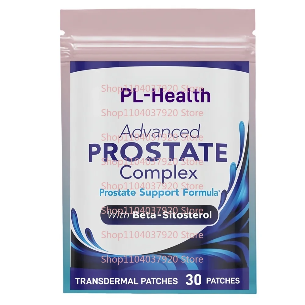 30 Patches Prostate Transdermal Patches for Men with Beta Sitosterol Promotes Urinary Comfort, Sleep Quality & Prostate Health