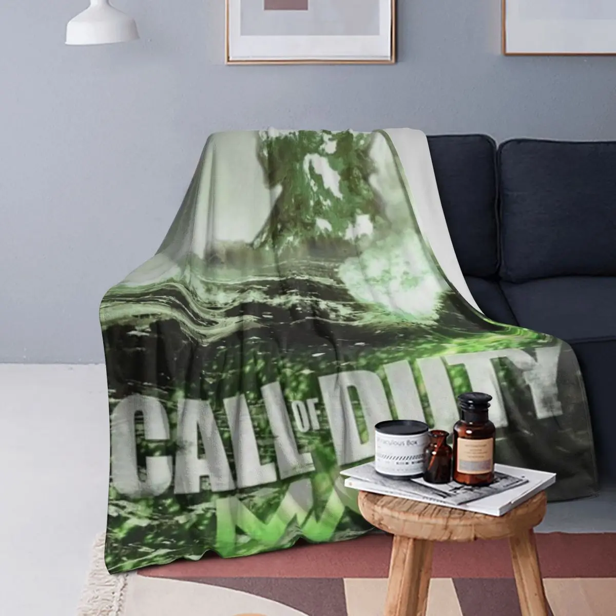 

Game Code Call Of Duty Blanket Soft Warm Flannel Throw Blanket Cover for Bed Living room Picnic Travel Home Sofa