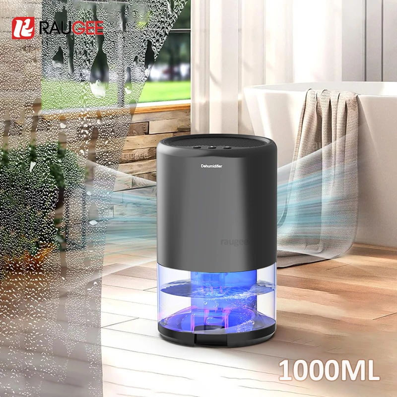 

Air Dehumidifier 1000ML Portable Quiet Moisture Absorbers For Home Bedroom Office Kitchen 36W Air Dryer Dehumidifier 220V/110V