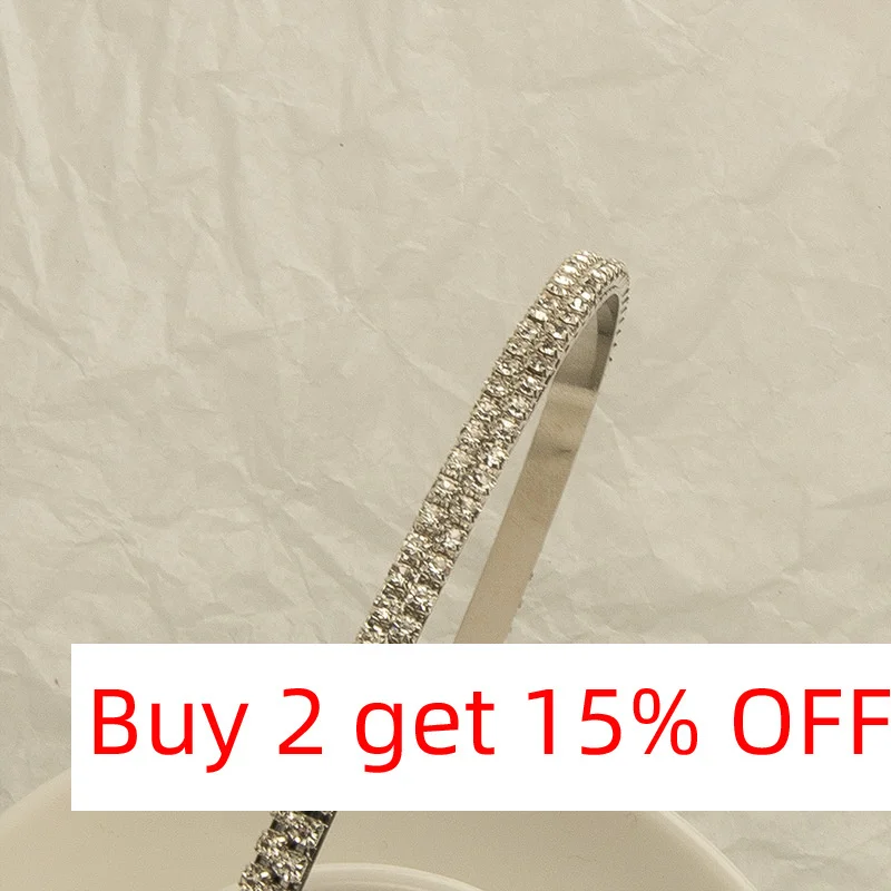 Luxury Crystal Hairband For Women Rhinestone Chain Tassel Hair Loops Wedding Headwear Jewelry Accessories