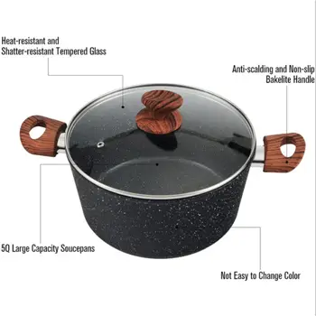 12 best sales Conjunto de utensílios de cozinha em granito - №5