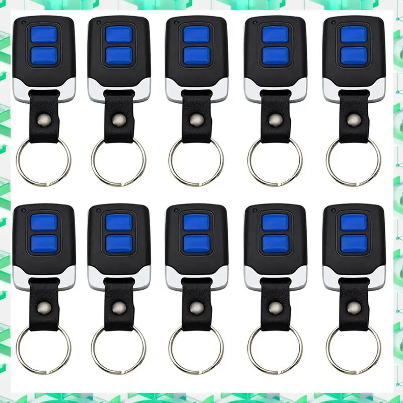

3C Electron 10 шт. 433 МГц гаражный копирующий пульт дистанционного управления 2 ключа Дубликатор дверных команд открывания электрический клон фиксированный код ворота доступа