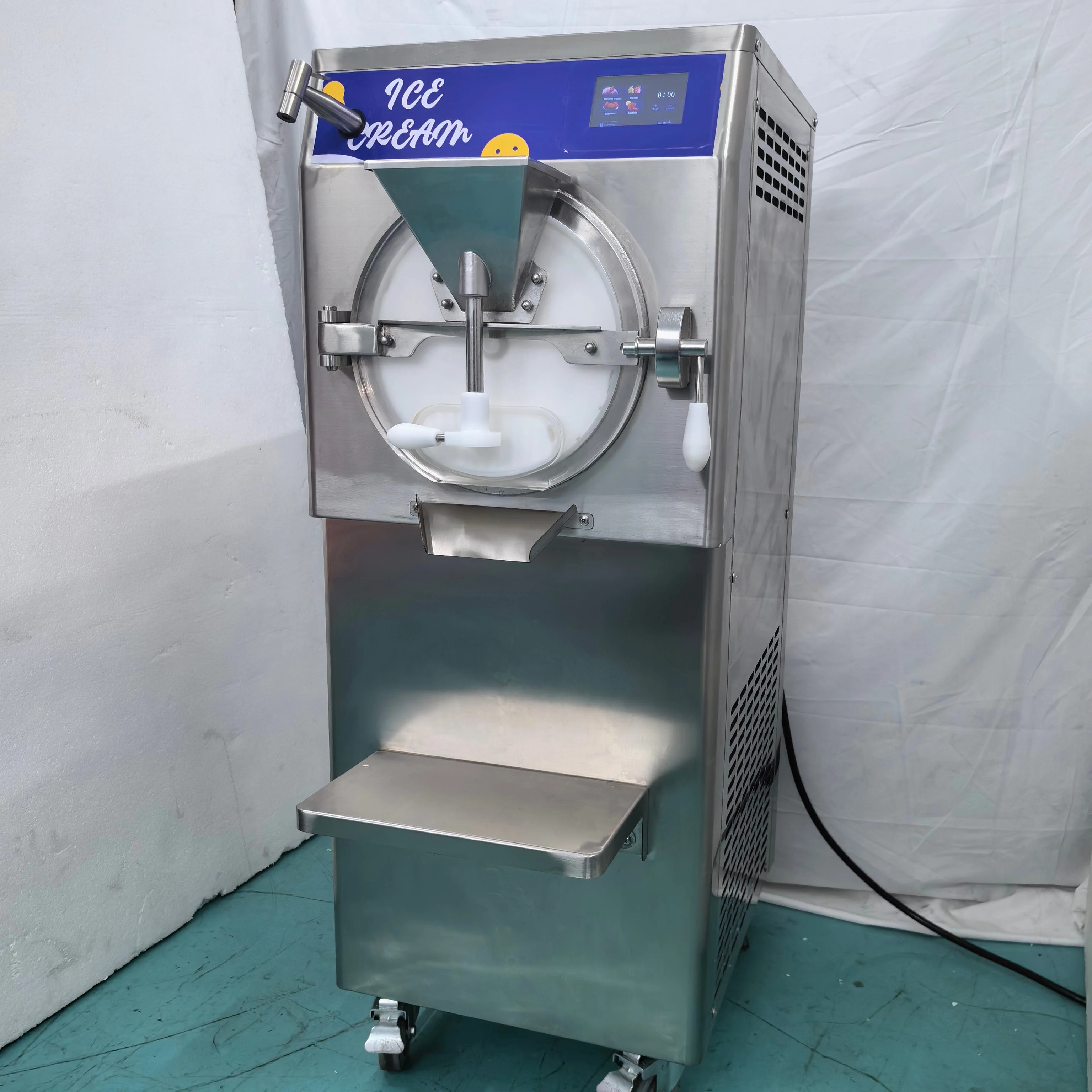 Dikey İtalyan Dondurma Yapma M - Commercial Gelato Maker Machine incelemesi ve fiyatı