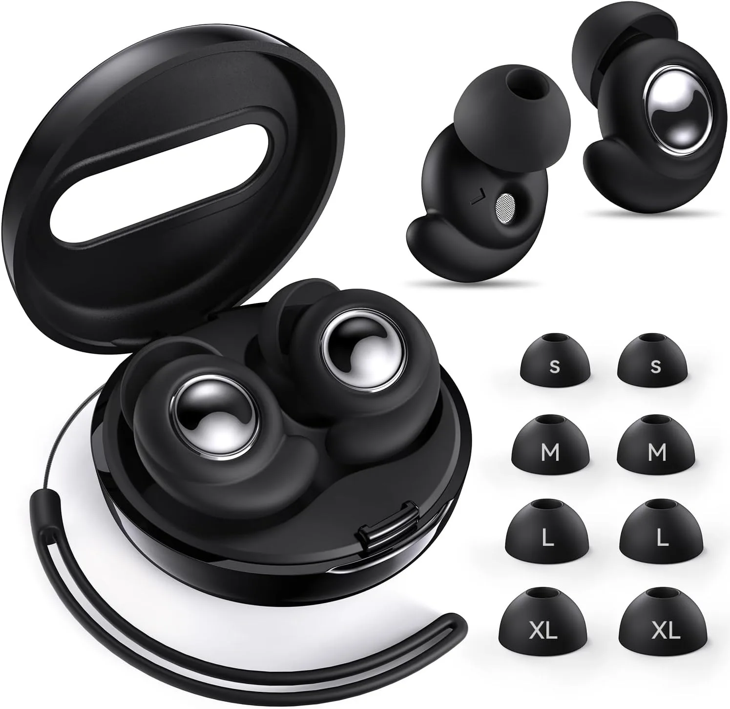 

45 Decibel Sleep Earplugs Ultra-Comfortable And Reusable Silicone Earplugs With Noise Reduction And Hearing Protection Functions
