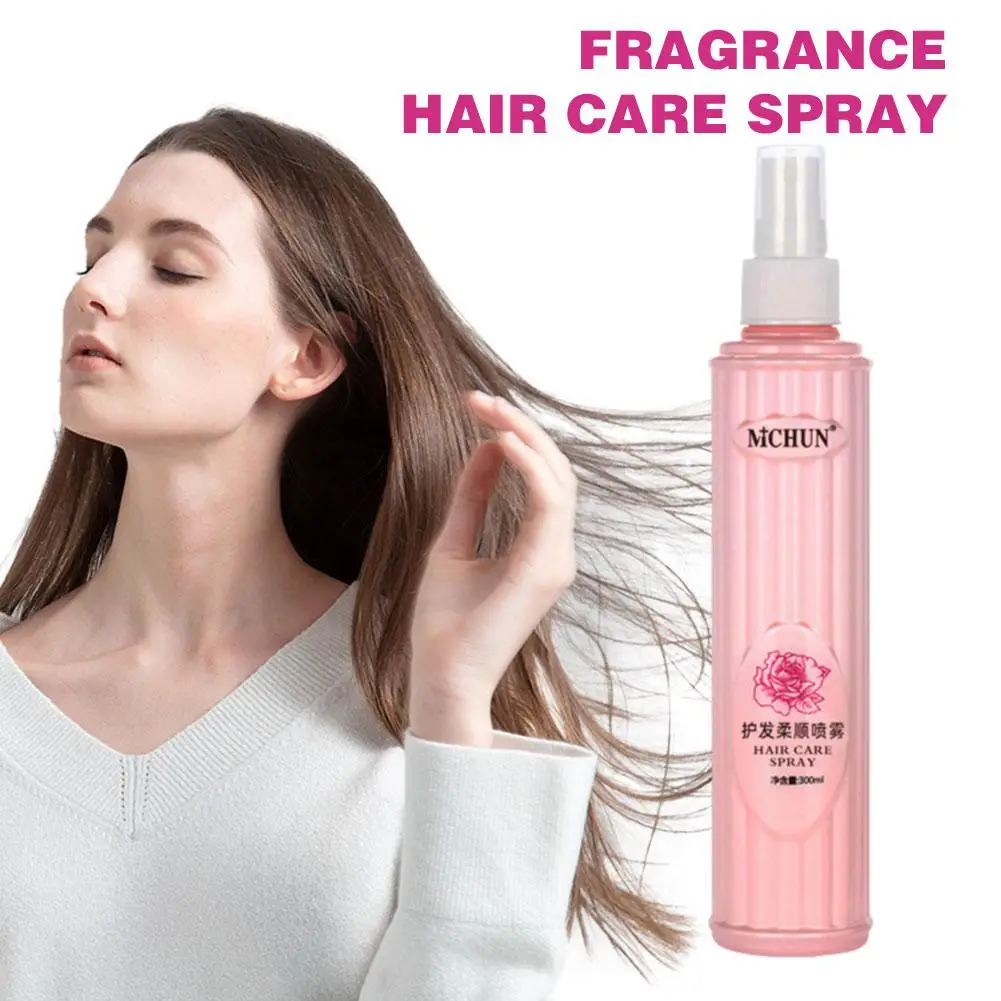 No-wash Rose Fragrance Hair Care Essential Oil Hydrating Mist Perfumed Nourishing Smooth Hair Care Oil Anti-frizz Spray V2A0