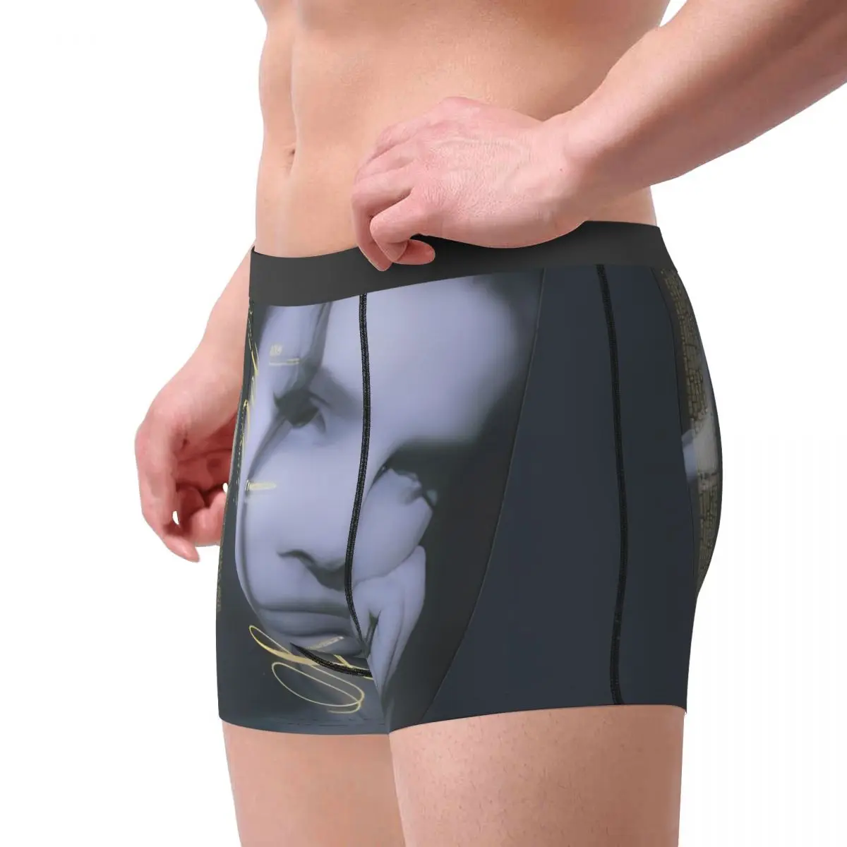 لانا ديل ري Ldr الإبحار الملابس الداخلية المغني الأمريكي تصميم سراويل بوكسر الساخن الرجال السروال عادي السراويل ملخصات هدية عيد ميلاد