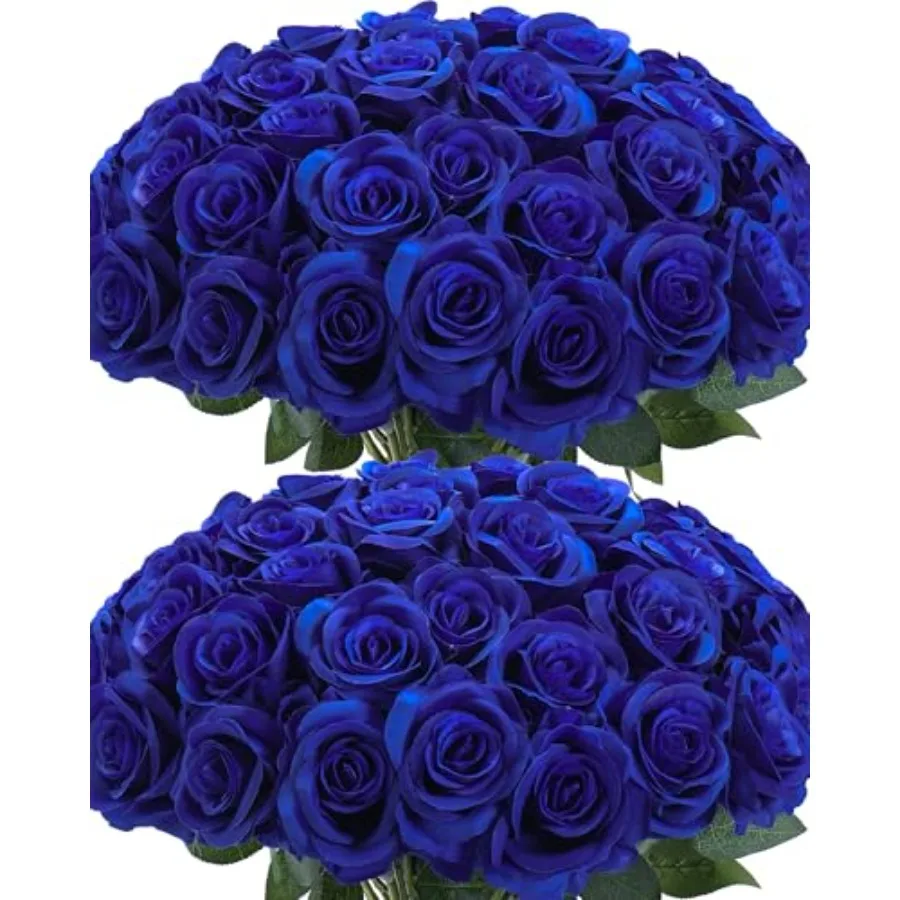 

50 шт. искусственных роз оптом, реалистичные шелковые искусственные розы с длинным стеблем для свадебных композиций, букетов, декора для вечеринок