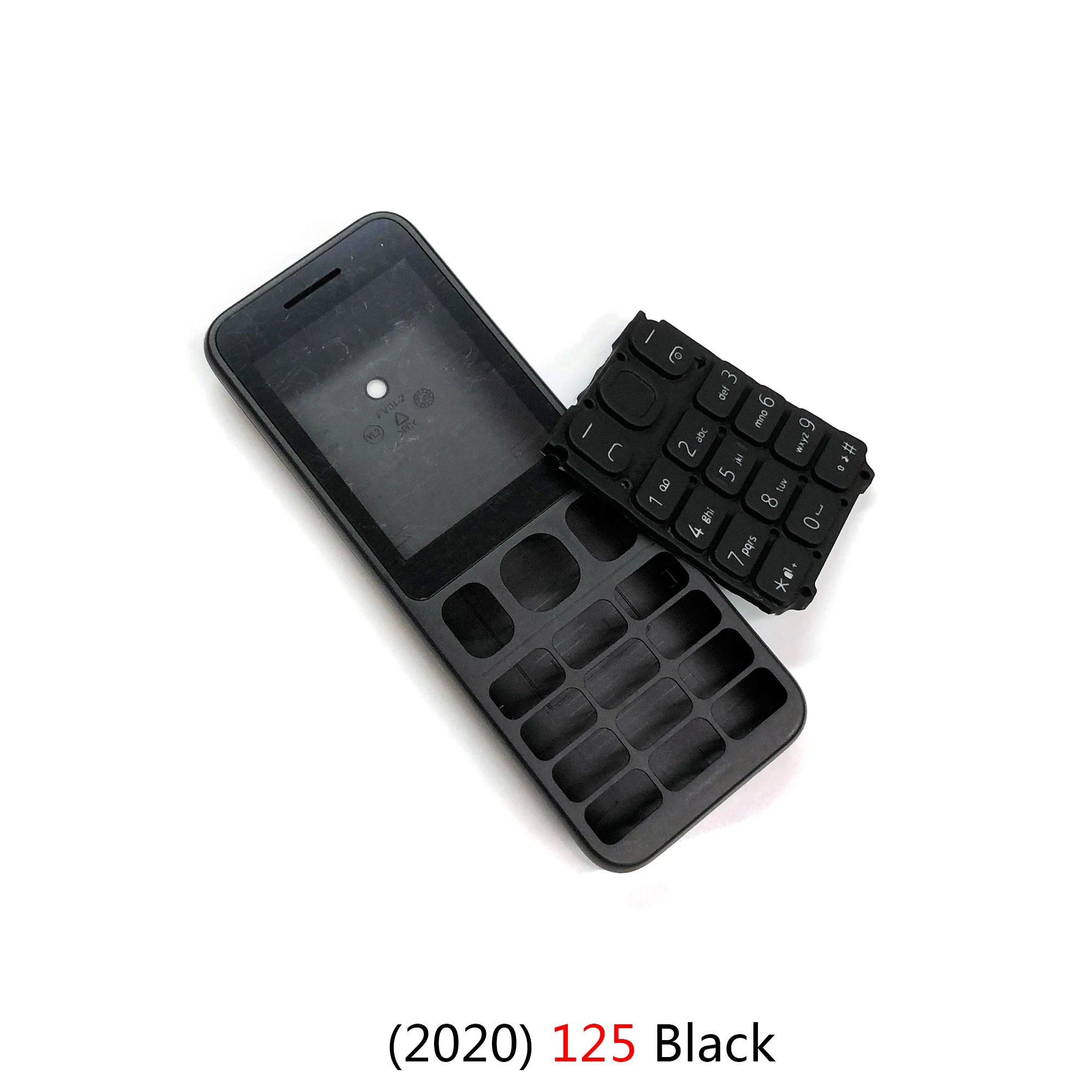 For Nokia 125 4G Mobile Phone Housing 2020 150 4G Case battery Back door cover Keyboard Full Complete