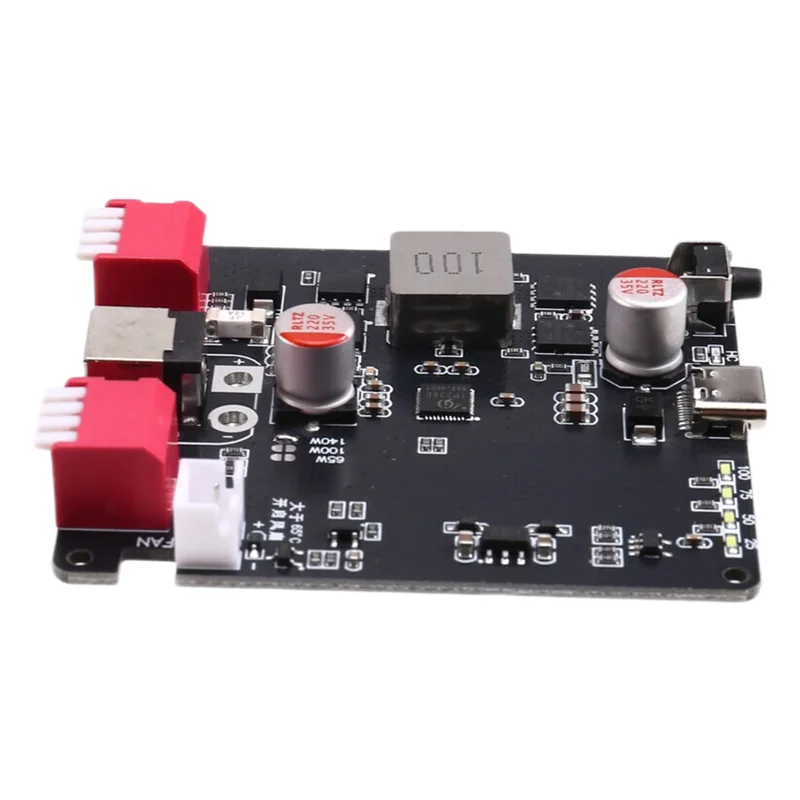 AAAN-140W Bidirectional Fast Charger Module 2S 3S 4S 5S 6S Lithium Battery Charging Board IP2366 Li- With DC Holder