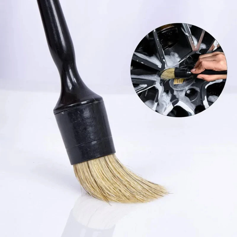 3PC  Pig  Brush For Cleaning  Car Detail Tool Dashboard Clean Car Gap  Air Conditioning  Mouth  Dust Brush Interior Detail Brush image 5