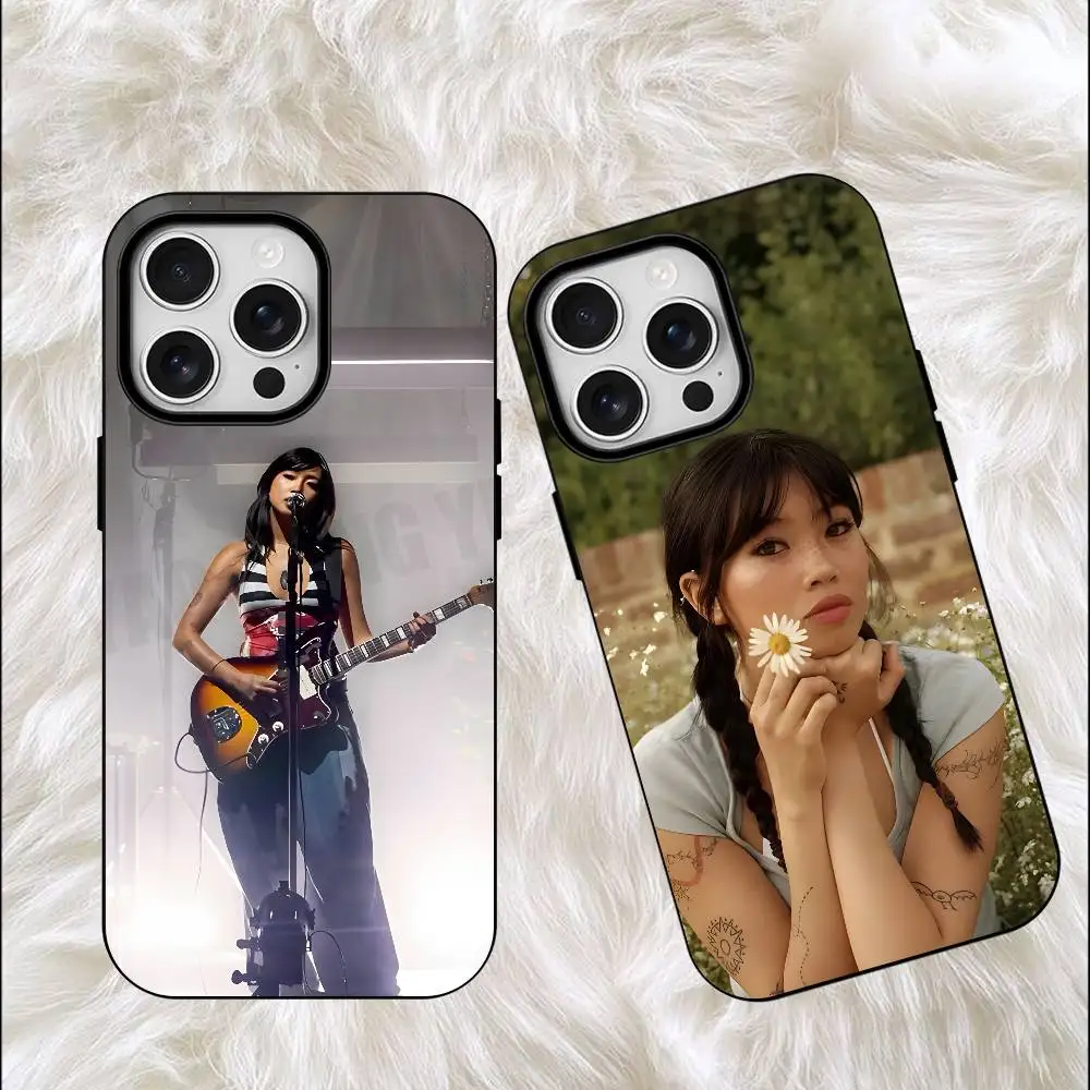 

B-Beabadoobees Singer Matte Magnetic For Case For iPhone 17,16,15,14,13,12,11 Pro Plus Mini Max Frosted Cover