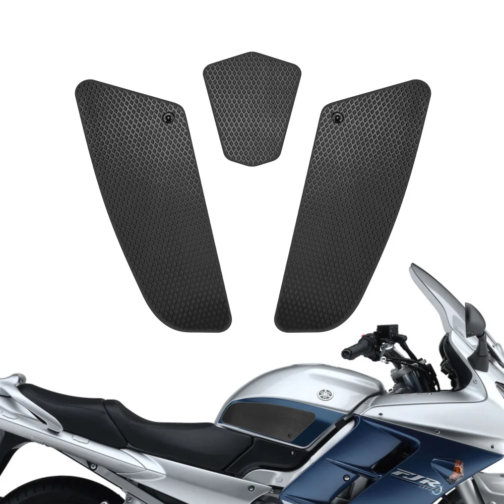 Motorcycle Tank Traction Pad Anti Slip Sticker Gas Knee Grip Protector For Yamaha FJR1300 2001 to 2005