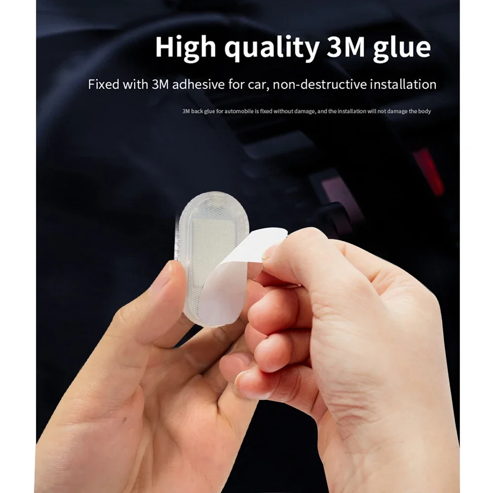 Car Interior LED Night Lighting Under Cabinet Light Touch Sensor Reading Lamp LED Book Lights USB Rechargeable Car Door Light