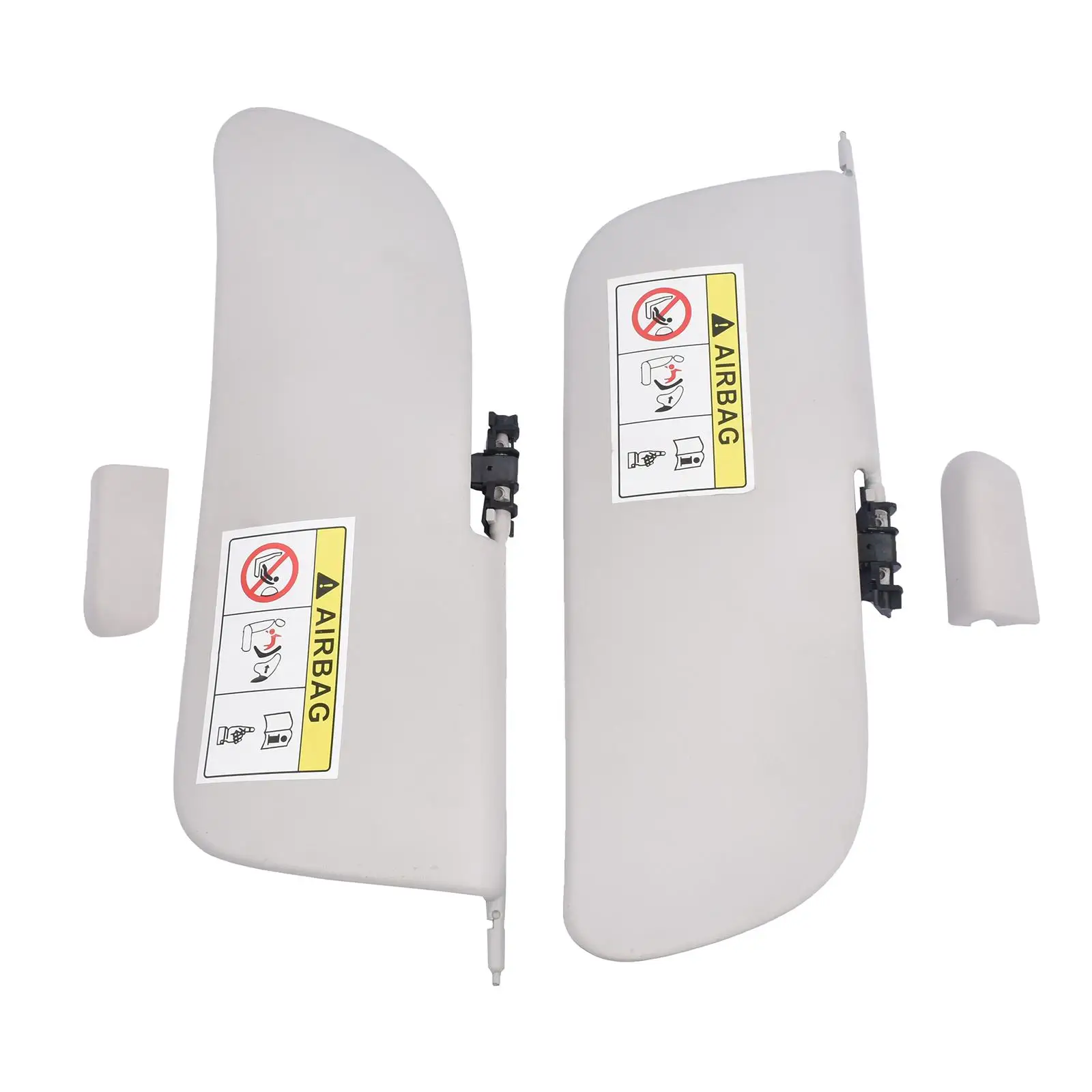 Image of AP02 Sonnenblenden-Set links & rechts 1613251480 Passend für Citroen C3 II SC 2009 2010 2011 2012 2013 2014 2015 2016 A1613251480