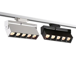 LED Track Lights Spotlights LED Ceiling Track Lamps Adjustable Dimmable Home Decor Indoor Store Shop LED lighting 110V 220V