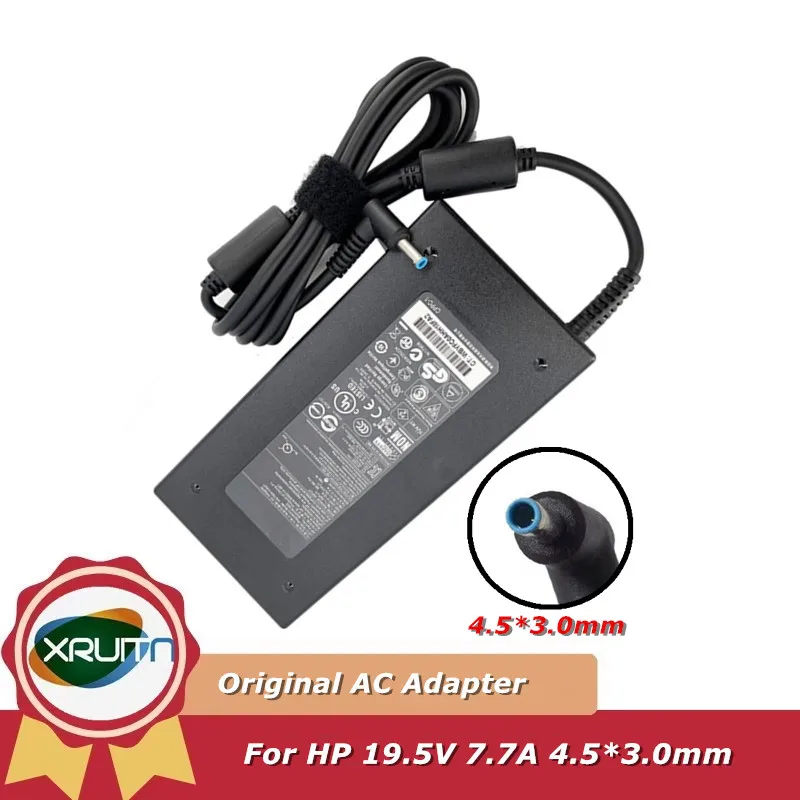 

New Original 19.5V 7.7A 150W AC Adapter Charger for HP OMEN 15 17 Pavilion Gaming 15 17 Laptop Power Supply TPN-DA03 HSTNN-CA27