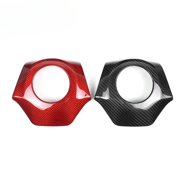 

ES Real Carbon Fiber Interior Accessories Steering Wheel Parts Cover For Camaro