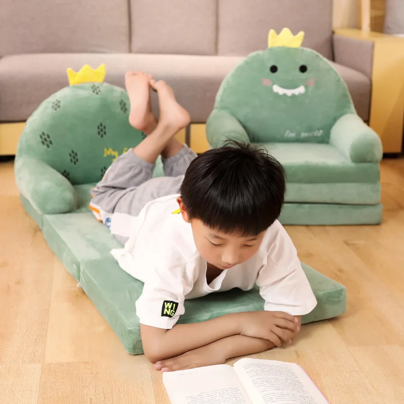 Cute Cartoon Folding Sofa for Children, Girl, Princess, Baby, Preschool Reading Area, Tatami, Lazy Chair, Stool