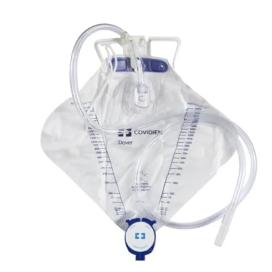 

Curity Dover Anti-Reflux Drainage Bag 2000 mL [Qty 1 Single ]