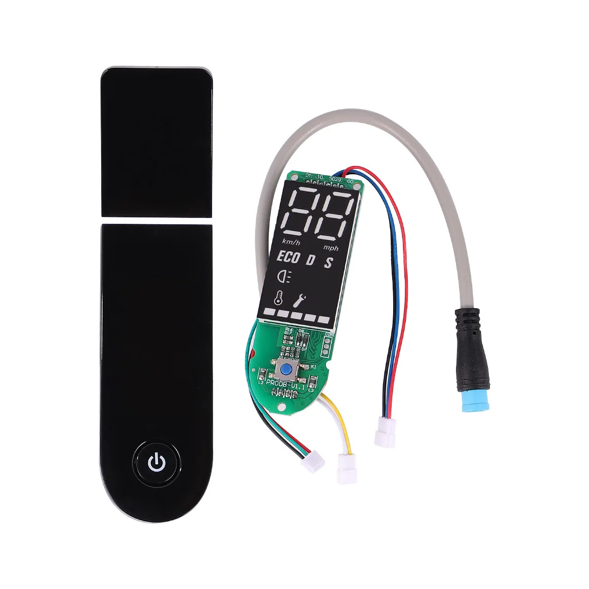 

Replacement Circuit Board Panel Durable Dashboard Compatible M365 Scooter Part Black