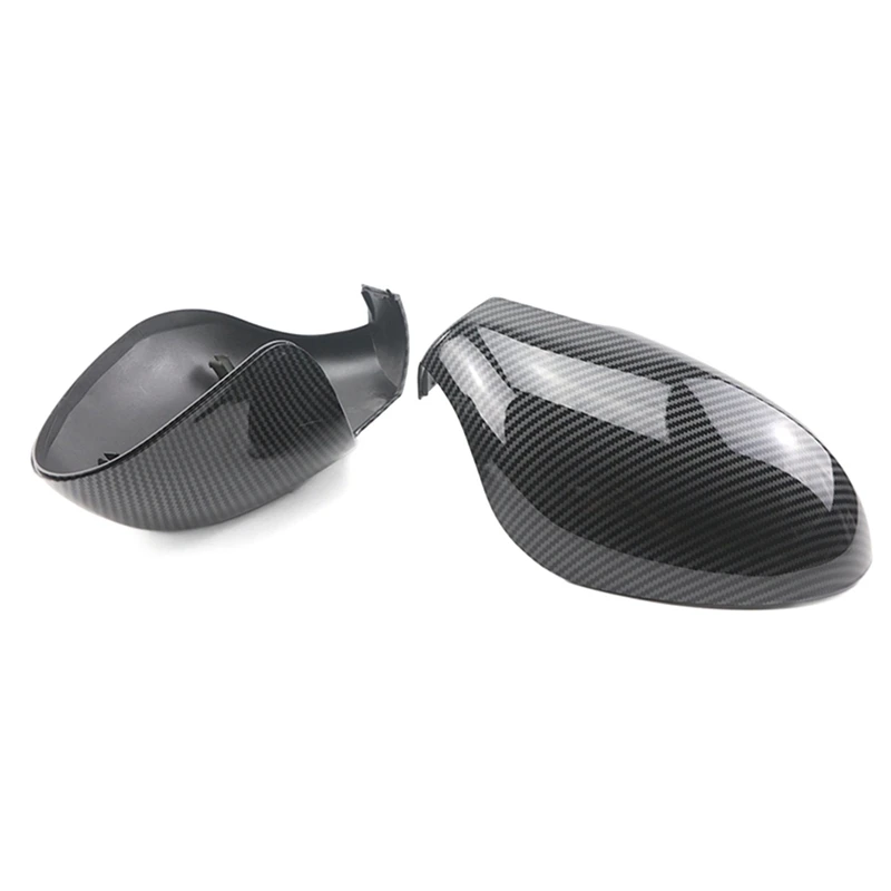 1 Pair Car Rearview Mirror Housing Rearview Door Wing Side Mirror Cover With Tool For SEAT Ibiza MK3 6L 2002-2008