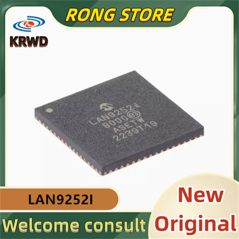 2pcs LAN9252i New Original LAN9252I LAN9252I/ML QFN-64