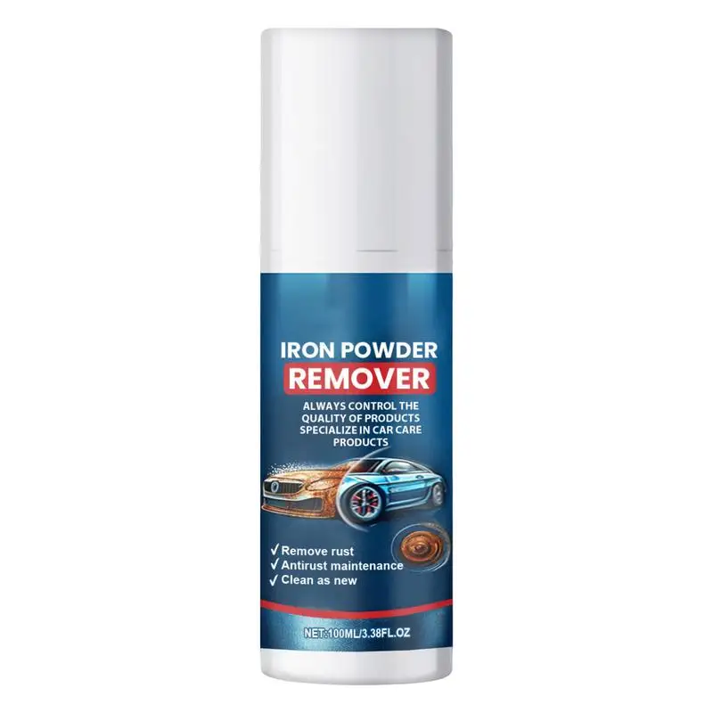 

Car Rust Remover For Metal 100ml Rust Stain Remover Spray Paint Cleaner Detailing Supplies For Rust Removal Of Various Metals